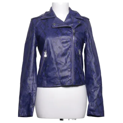 Bikerjacke (Blau) von NA-KD Polyester, Polyurethan