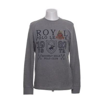 Långärmad t-shirt (Grå) från Beverly Hills Polo Club Bomull, Polyester