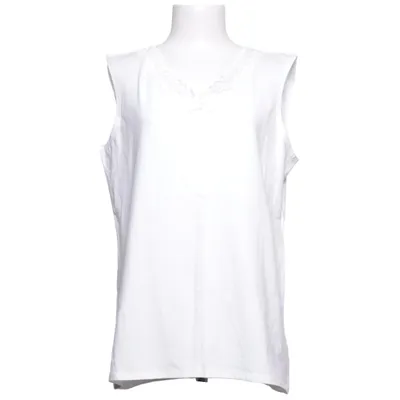 Tank Top (White) from White Stag Cotton, Elastane