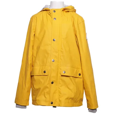 Rain jacket (Yellow) from Alive Cotton, Polyester, Polyurethane, Viscose