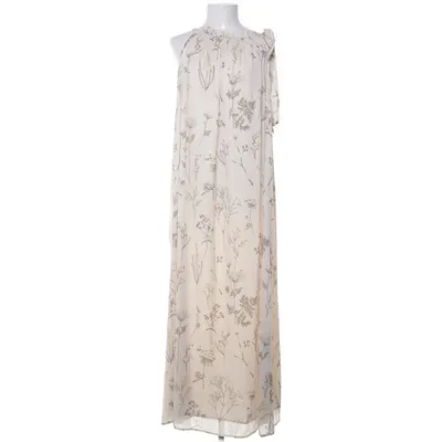 Långklänning (Beige, Flerfärgad) från H&M Modern Classic Polyester
