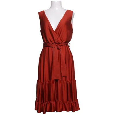 Omlottklänning (Röd) från Relish Polyester
