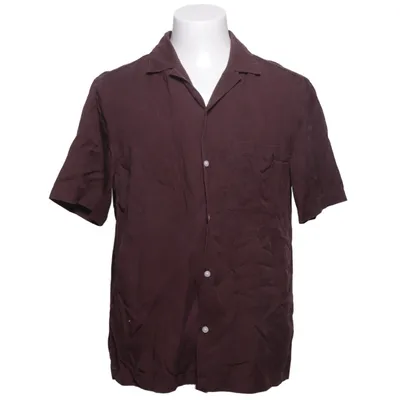 Short sleeve shirt (Brown) from H&M Lyocell