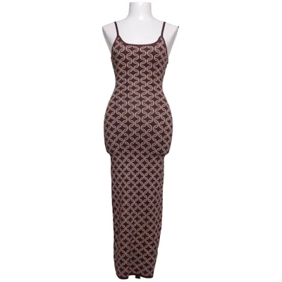 Kjole (Brun, Beige) fra Perfect Stranger Polyamid, Viscose