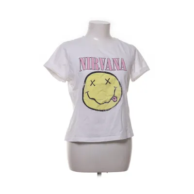 T-shirt (Vit, Gul, Rosa) från Nirvana Bomull