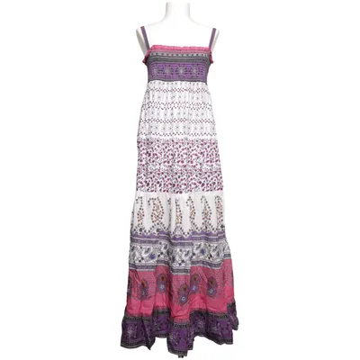 Robe longue (Rose, Violet, Multicolore) de Madonna Coton