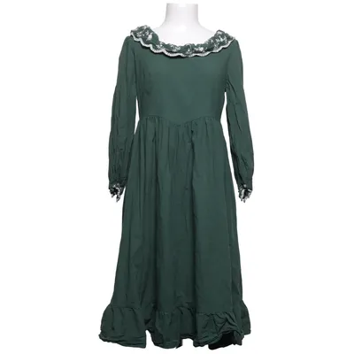 Kjole (Grøn) fra Simple Retro Bomuld, Polyester