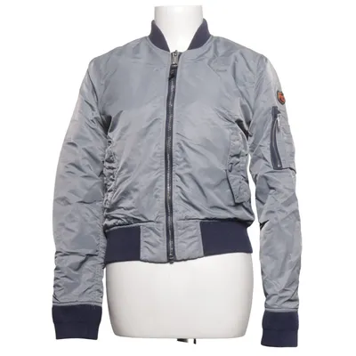 Bomberjakke (Jktacw) fra Schott Acetat, Polyamid, Polyester, Viscose
