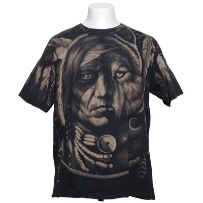 T-shirt (Sort) fra Liquid Blue Bomuld