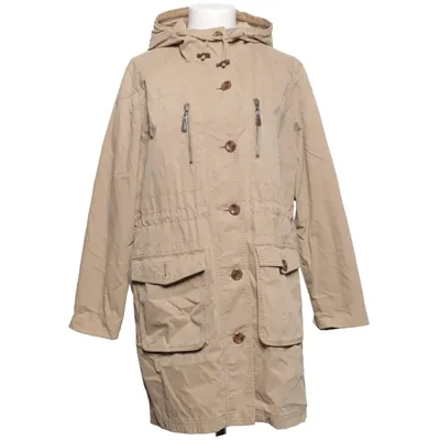 Parka (Beige) de Eddie Bauer Coton, Polyamide, Polyester