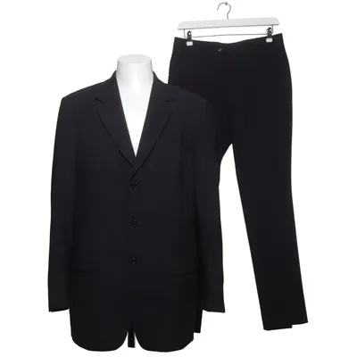 Suit (Black) from Steel Elastane, Polyester, Wool