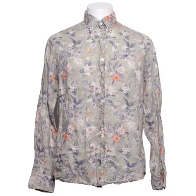 Buttondown-skjorta (Grön, Flerfärgad) från Morris Linne