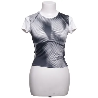 T-shirt (Zwart, Wit) van FB Sister Elastaan, Polyester