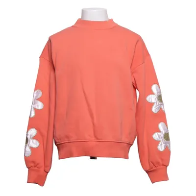 Collegetröja (Orange, Vit) från WE Bomull, Polyester