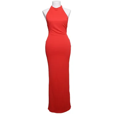 Halterneck dress (Red) from Shein Elastane, Polyester