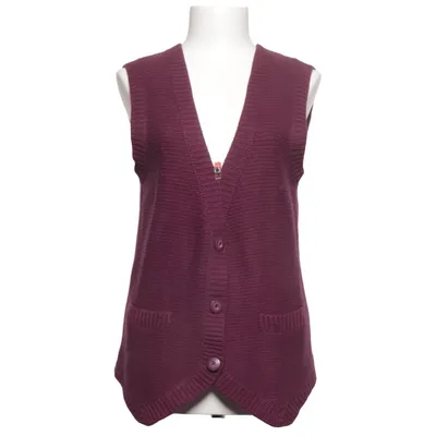 Gilet (Lila) van Adagio Kasjmier, Merinowol