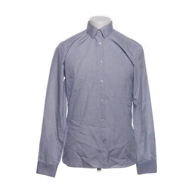 Shirt (Blue, White) from Bläck Cotton