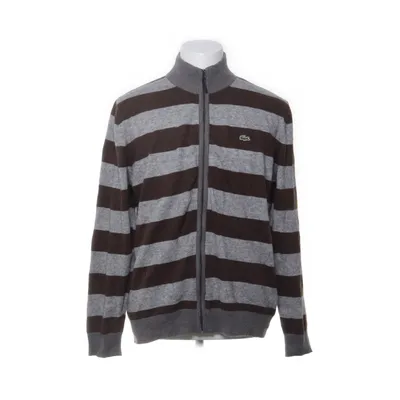 Cardigan (Gray, Multicolored) from Lacoste Cotton, Polyamide, Wool