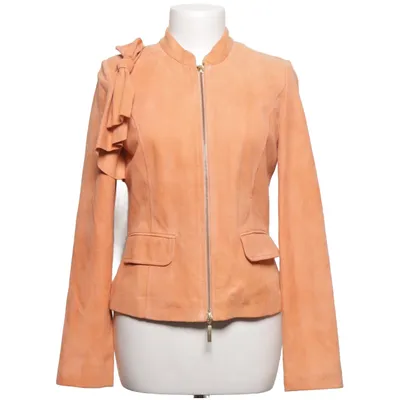 Läderjacka (Orange) från Caroline Biss Skinn