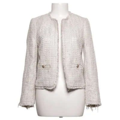 Blazer (Beige, Multicolore) de H&M Modern Classic Acrylique, Polyester, Viscose