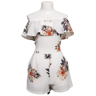 Jumpsuit (Wit, Meerkleurig) van Cameo Rose