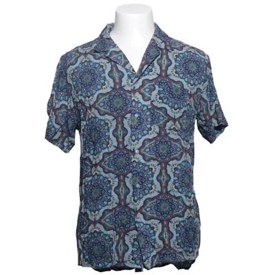 Kortärmad skjorta (Blå, Flerfärgad) från Les Deux Viskos