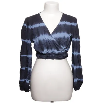 Wrap top (Blue, Black) from Iisla & Bird Viscose