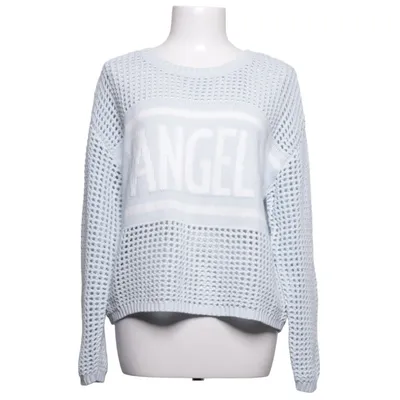 Pull-over (Bleu) de Hooked Up Acrylique, Coton