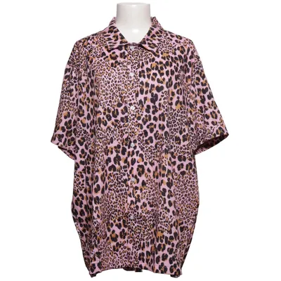 Korte mouwen shirt (Roze, Bruin, Zwart) van Mano Polyester