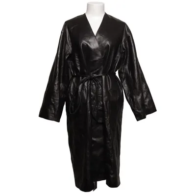 Lederkleid (Schwarz) von Zara Leather Collection Leder