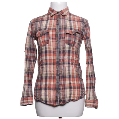 Flanellen overhemd (Rood, Blauw, Wit) van Mango Casualwear Katoen