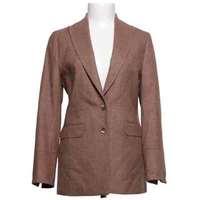 Kavaj (Brun) från Cavaliere Femme Elastan, Viskos, Ull