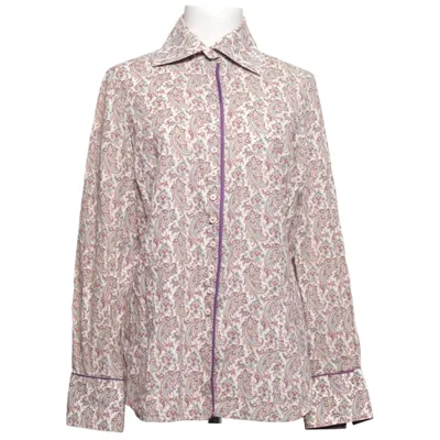 Shirt (Wit, Lila, Meerkleurig) van Circle of Gentlemen Katoen