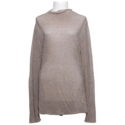 Top (Beige) from Saint Tropez Metallic fiber, Polyamide