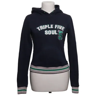 Hættetrøje (Blå) fra Triple Five Soul Bomuld, Polyester