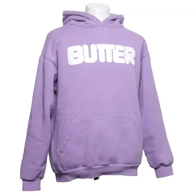 Huvtröja (Lila) från Buttergoods Bomull, Polyester