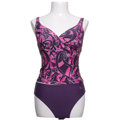 Maillot de bain une pièce (Violet, Rose) de Naturana Élasthane, Polyamide