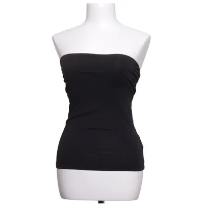 Tube top (Black) from H&M Basic Cotton, Elastane