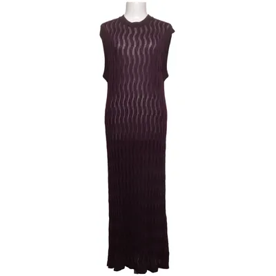 Maxi dress (Purple) from Emilio Sarto Lyocell
