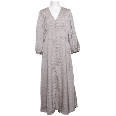 Maxikjole (Beige, Sort) fra Neo Noir Polyester