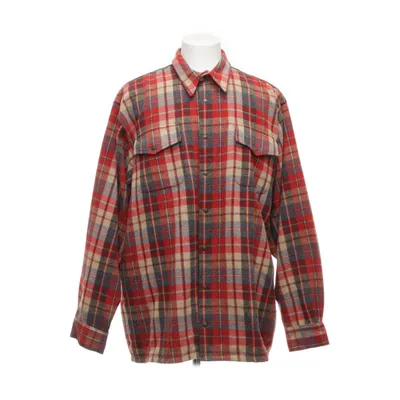 Flanellskjorta (Röd, Grå, Beige, Flerfärgad) från Chevalier Bomull, Polyester, Ull