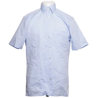 Korte mouwen shirt (Blauw) van Royal class Katoen