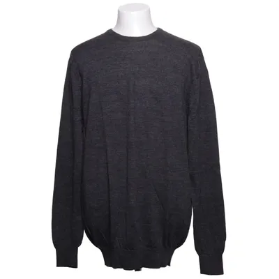 Pull-over (Gris) de Dressmann Premium Collection Laine de mouton