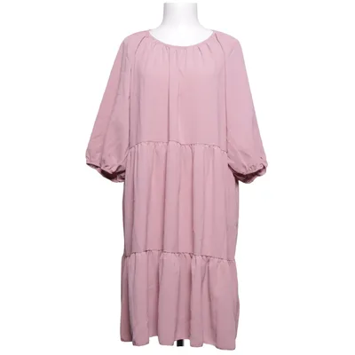 Klänning (Rosa) från Shein Curve Elastan, Polyester