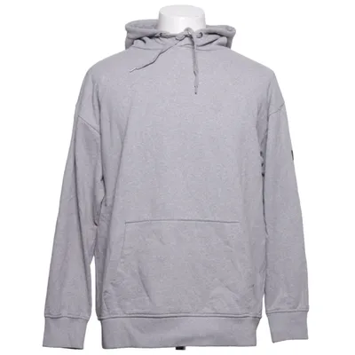 Huvtröja (Grå) från Rec Återvunnen bomull, Återvunnen polyester