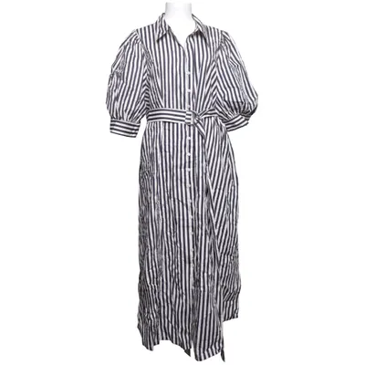 Skjortklänning (Blå, Flerfärgad) från H&M Modern Classic Bomull
