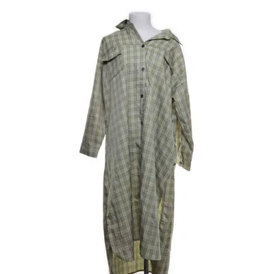 Skjortklänning (Grön, Vit, Flerfärgad) från Hängmatta Bomull