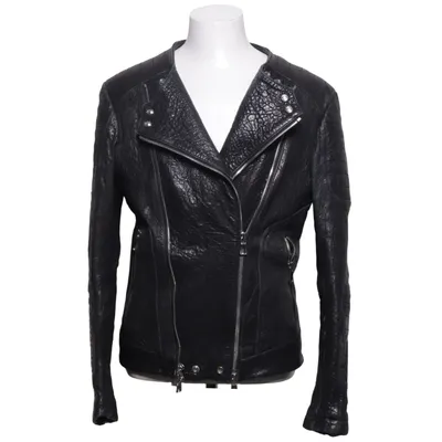 Bikerjacka (Svart) från Balmain x H&M Skinn, Polyester