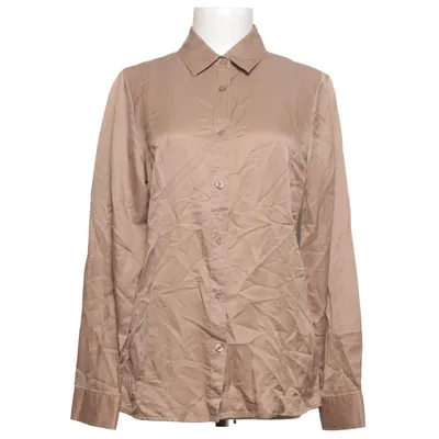 Skjorta (Beige) från Clarina Collection Bomull, Silke