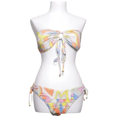 Bikini (Flerfarvet) fra By Malina Elastan, Polyamid, Genanvendt polyester